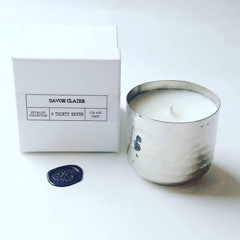 Luxury Silver Candle