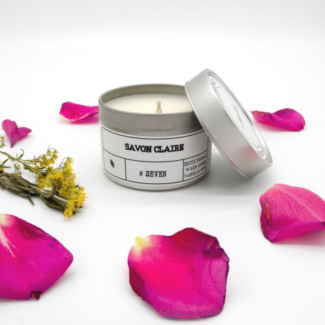 # SEVEN Travel Tin Candle