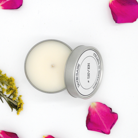 # SEVEN Travel Tin Candle