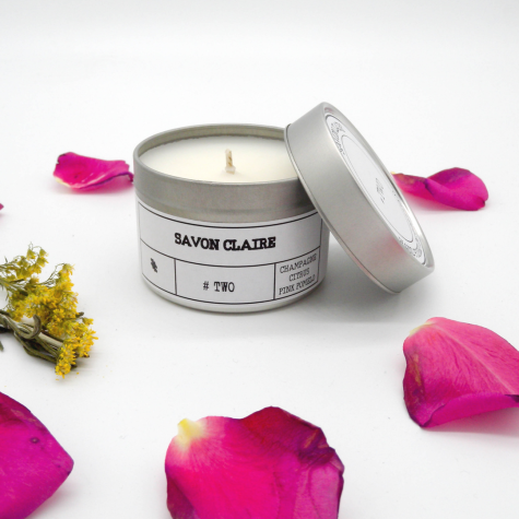 # TWO Travel Tin Candle