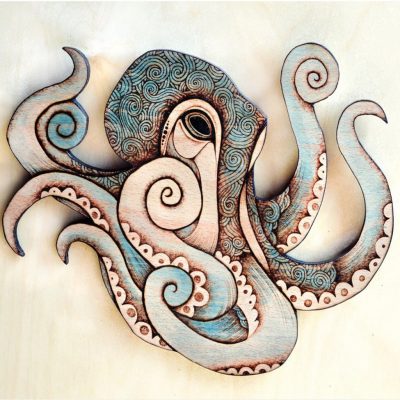 5. Wood Octopus - Glenouther Crafts